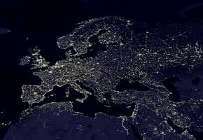 Europa naktį